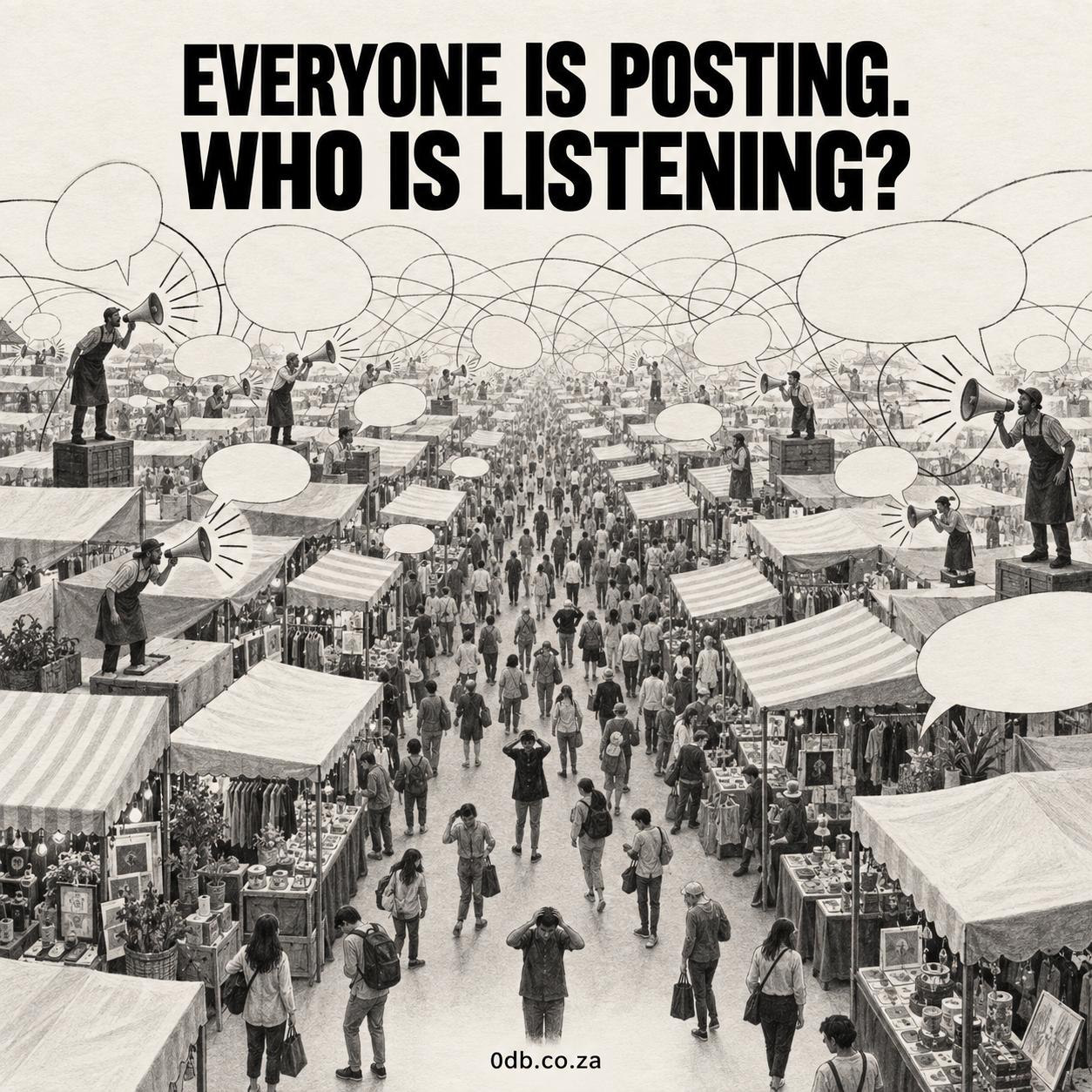 If Everyone Is Posting , Who’s Really Listening?